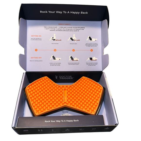 Trigger Point Rocker 2.0 Bottom Attachment & 6 Knobs Back Pain Muscles NEW - Picture 2 of 5